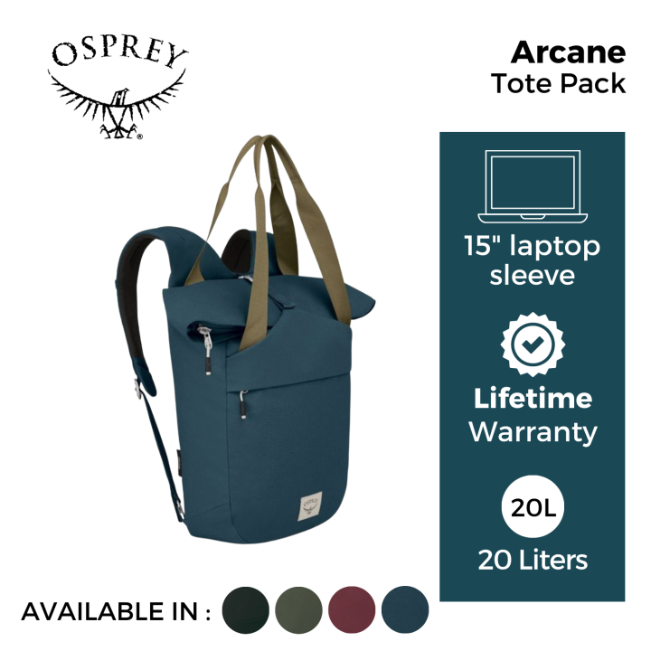 Arcane Tote Pack - Everyday Use - Recycled Material - 20L