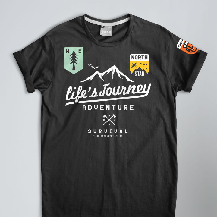 dotdotdot-เสื้อยืด-t-shirt-concept-design-ลาย-journey