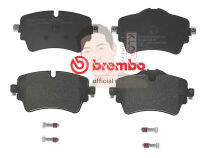 P06 092B ผ้าเบรก-F-แท้ BREMBO รุ่น Black : MINI F56 / 55 / 54 / 57 One, Cooper, Cooper D 14-&amp;gt; การันตีคุณภาพมาตรฐานโดย " เครอป อะไหล่ยนต์"