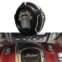 Motorcycle Black Skull Fuel Gas Oil Cap Fuel Gas Tank Cover For Harley Sportster 883 1200 XL XR Iron Dyna Tou Softail