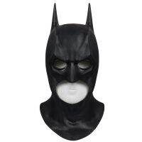 【LZ】✜❒  The Dark Knight Cosplay Mask para Crianças Super-herói Chapelaria Halloween Fancy Dress Party Film Role Play Máscaras de látex preto Presente Festival