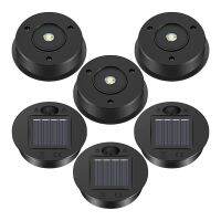 6 Pcs Solar Lights Replacement Top 7 Lumens Solar Lantern Parts LED Solar Panel Lantern Lid Lights for Outdoor Hanging