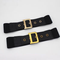 Black Letter belt woman waist corset s for women gold buckle luxury nd D cinturon mujer elastic wide cummerbunds