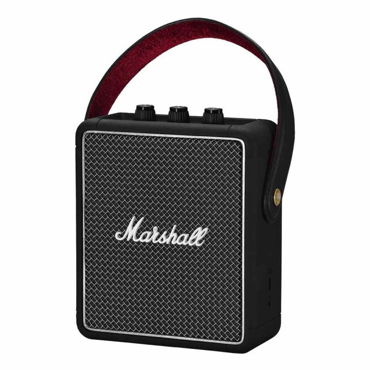 ลำโพงบลูทูธ-marshall-stockwell-ii-bluetooth-สีดำ-รับประกัน-1-ปี-ส่งฟรีทั่วไทย-ลำโพงบลูทูธ-ลำโพงพกพา-ลำโพงขนาดเล็ก-ลำโพงพกพาขนาดเล็ก-ลำโพงไร้สาย-ลำโพงกลางแจ้ง-ลำโพงพร้อมแบตเตอรี่