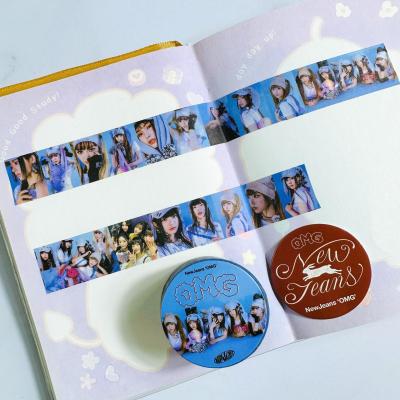 เทปตกแต่ง 5 เมตร Masking Tape New Jeans | TWICE | AESPA | Le Sserafim | IVE เทปกาวตกแต่งสติ๊กเกอร์ เทปย่นพิมพ์ลาย KPOP เลเซราฟิม นิวจีนส์ ทไวซ์ เอสปา ไอฟ์