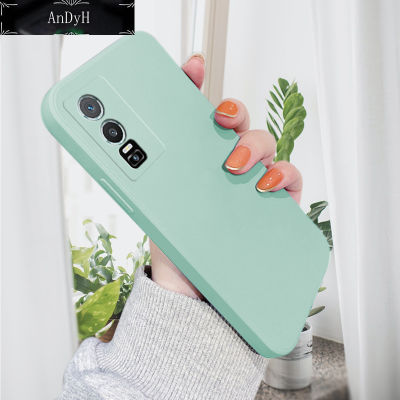 AnDyH Casing Case For Vivo Y76 5G Case Soft Silicone Full Cover Camera Protection Shockproof Rubber Cases