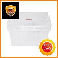 กล่องเก็บของ ฝาล็อค G-WARE 1403 30 ลิตร สีใสSTORAGE BOX G-WARE 1403 30L CLEAR **มีบริการชำระเงินปลายทาง**