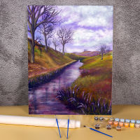 Natural Scenery Der Coloring By Numbers Painting Kit Acrylic Paints 40*50 Picture By Numbers Photo Home Decoration For Art