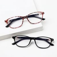 【cw】 Comfortable Zebra Pattern Elegant Vintage Eye Protection Ultra Light Frame Anti Blue Light Eyeglasses Reading Glasses