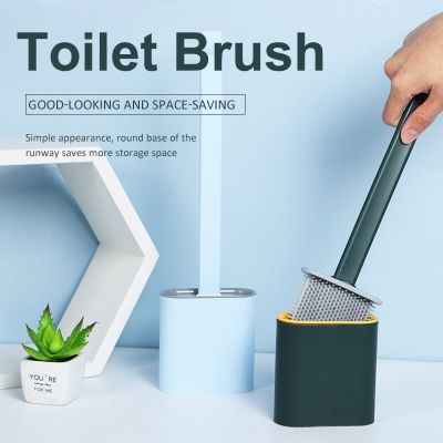 Toilet brushแปรงซอกซอนสร้างสรรค์การทำความสะอาดห้องน้ำสไตล์นอร์ดิกไม่มีเครื่องมือทำความสะอาดมุมตาย