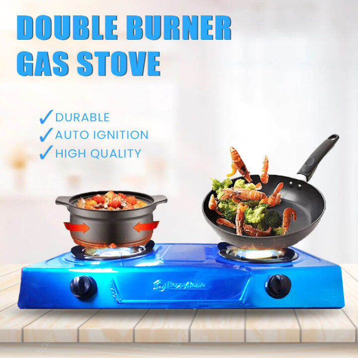 Heavy Duty Burner Double Burner Gas Stove Stainless Body Lazada PH