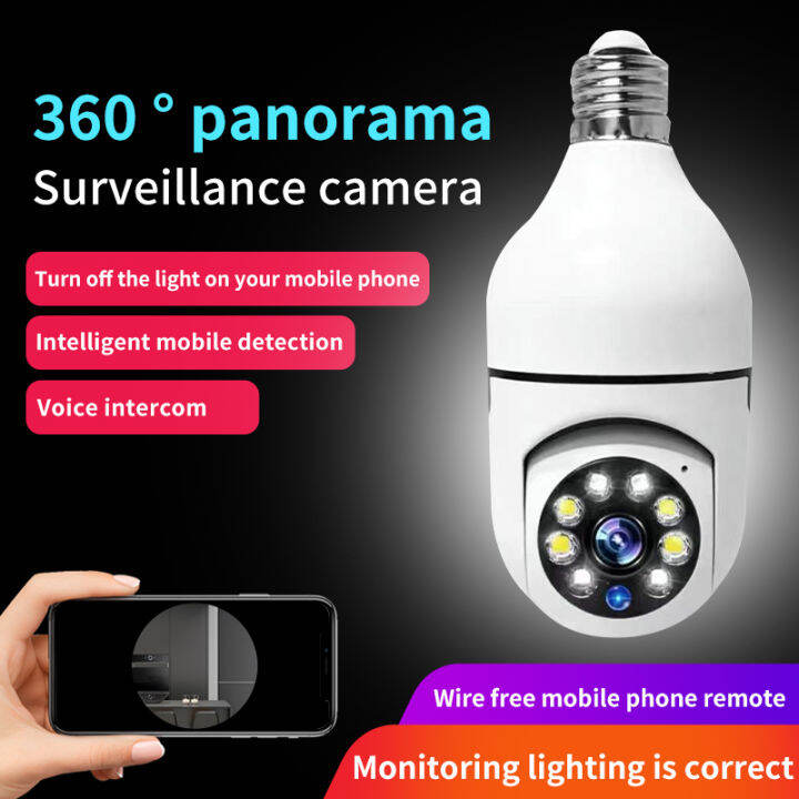 hd light bulb camera