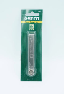 SATA ฟิลเลอร์เกจ 32 ใบ ยาว 3.5 นิ้ว เบอร์ 0.02 - 1.00 มม. filler gauge