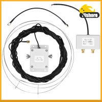 MLA-30+ (plus) Loop Antenna Active Receive Antennas Low Noise Medium Short Waves Antenna with 0.5-30 MHz Frequency