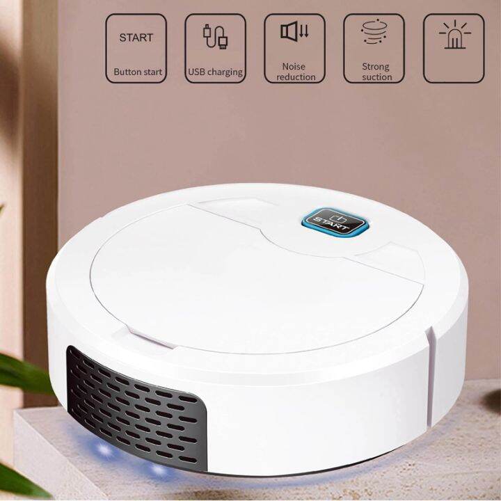 3 in 1 Smart Sweeping Robot Home Sweeper Sweeping and Vacuuming UV