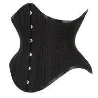 ผู้หญิงเอวเทรนเนอร์โกธิค Underbust C Orset เอว Cincher โคโยตี้ท็อปส์รูปร่างร่างกายเซ็กซี่ชุดชั้นในเข็มขัดกระชับสัดส่วน