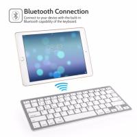 ??HOT!!ลดราคา?? บลูทูธ bluetooth 2.0 keyboard for ipad iphone ios+android windows มีภาษาไทย และ English (White)-int ##ที่ชาร์จ แท็บเล็ต ไร้สาย เสียง หูฟัง เคส Airpodss ลำโพง Wireless Bluetooth โทรศัพท์ USB ปลั๊ก เมาท์ HDMI สายคอมพิวเตอร์