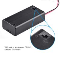 AA AAA Power Bank 2X 3X 4X 6X 8X18650 Box Case Switch Wire Lead DIY Battery Container Cover On/Off 3.7V Storage Switch Holder