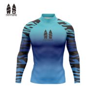 【YF】 Swimwear Camisetas Surfing Mens Uv Sun Protection Shirt Long Sleeve Beach Clothing Gym Clothes Roupa De Praia Diving Apparel