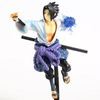 28 ซม. Anime Figurine Shippuden Uchiha Sasuke ผู้ช่วยตกแต่งรุ่นสะสมของเล่นภาพยนตร์ทีวีรุ่น Action Figure PVC