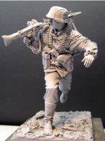 【Factory-direct】 Toy Shoy &amp; Stationers 1/16มือปืน Normandy 1944ทหารร่างเรซิน GK,Wii Matter,Uncoated ไม่มีสี