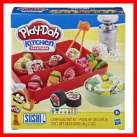 สินค้าขายดี!!! ของเล่น ชุดทำซูชิ แป้งโดว์ เพลย์โดว์ Play-Doh Kitchen Creations Sushi Play Food Set ดินน้ำมัน ปั้น ของแท้ ของเล่น โมเดล โมเดลรถ ของเล่น ของขวัญ ของสะสม รถ หุ่นยนต์ ตุ๊กตา โมเดลนักฟุตบอล ฟิกเกอร์ Model