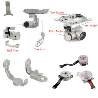 Original DJI Phantom 44 Pro Part Gimbal Yaw Roll Pitch ArmMotor Gimbal Camera R P Y cket Spare Parts for Repairing