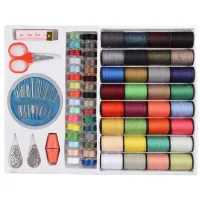 Topfire 64Spools Assorted Colors Sewing Threads Set Sewing Tools Kit