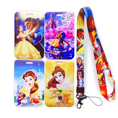 hot！【DT】◘┇  and the Name Card Covers ID Holder Students Bus Lanyard Visit Door Badge
