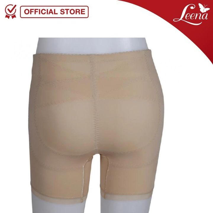 ลดแรง-leena-รุ่น-infrared-silky-body-curve-pants-กางเกง-กระชับ-สัดส่วน-กระชับสะโพก-สีเนื้อ-size-s-m-l-xl-no-67