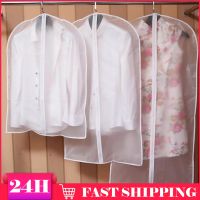 Clothes Hanging Dust Cover Wardrobe Hanging Clothing Organizer Wedding Dress Cover Suit Coat Storage Bag Garment Bags Organizer Wardrobe Organisers