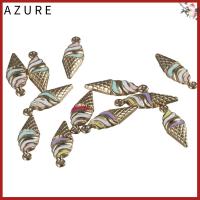 AZURE 30pcs 238มม. จี้รูปไอศกรีมเคลือบ รูปทรงไอศกรีม โลหะผสมอัลลอยด์ ขนมหวานขนมแช่แข็งเสน่ห์ห้อย ง่ายต่อการพกพา เครื่องประดับทำเสน่ห์ งานฝีมือดีไอวาย