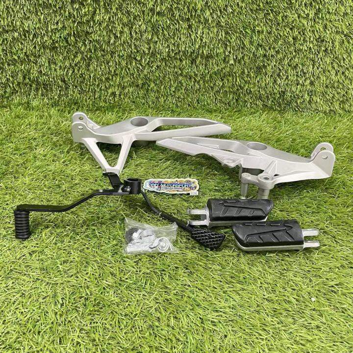 FRONT FOOTREST BRACKET SET WITH GEAR LEVER FOR RSX150 TO RS150 Lazada