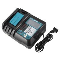 14.4V 18V Li-Ion Battery Charger Voltage Current Lcd Digital Display For Makita Dc18Rf Bl1830 Bl1815 Bl1430 Dc14Sa Dc18Sc Dc18Rc Dc18Ra