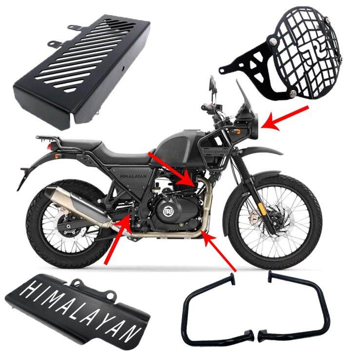 Motorcycle accessories suitable for Royal Enfield Himalayan 400cc