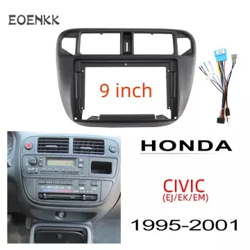 Double 2 DIN Car Radio Fascia Radio Stereo Panel Frame for Honda Civic