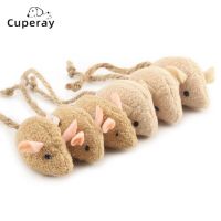 Pet Cat Mouse Toy Plush Catnip Mice Toys Funny Playing for Cats Kitten Interactive Game Cat Catch Chew Toy Pet Supplies 6pcs Toys
