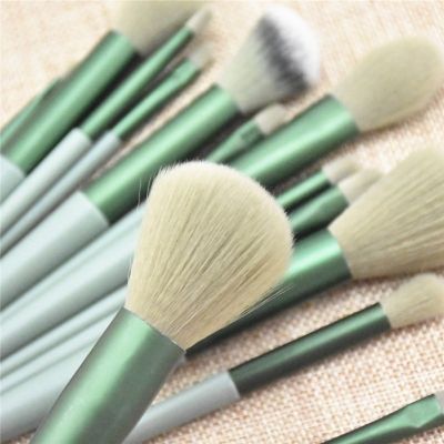 【cw】 1 Set New Makeup Brushes Face Eye Shadow Foundation Powder Eyeliner Eyelash Lip Make Up Brush With Bag Beauty Tool