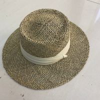 [COD] 2022 cross-border new womens salty grass straw hat European and hollow mesh foreign trade spot wholesale