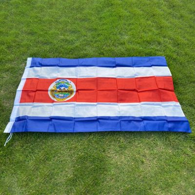 ธง Aerlxemrbrae ของตกแต่งโพลีเอสเตอร์คุณภาพสูงขนาดใหญ่ของ Costa ริก้า