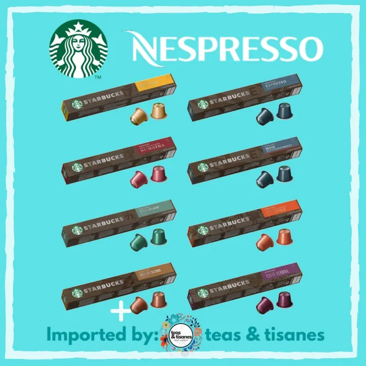 Starbucks Nespresso Pods 10 Coffee Capsules Lazada Ph