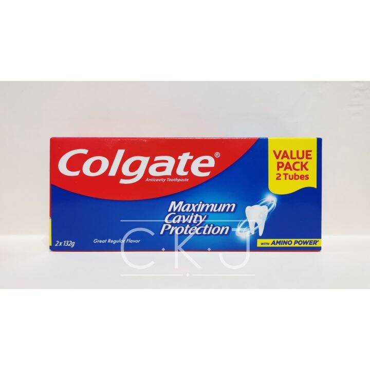Colgate Great Regular Flavor Toothpaste 2 x 132g Twin Pack | Lazada PH