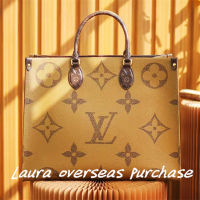 pre order Brand new authentic，Louis Vuitton，กระเป๋ารุ่น ONTHEGO GM，handbag，LV