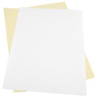 Self-Adhesive Labels 100 Sheets White Printable Universal Adhesive Labels (210 x 297 mm)