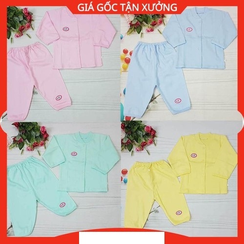 Combo 1 bộ baby born, vải cotton - ảnh sản phẩm 3