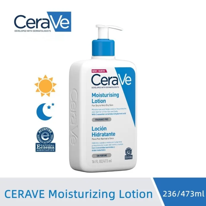 Cerave CERAVE Moisturizing Lotion 236 ml /473ml Daily Moisturizing