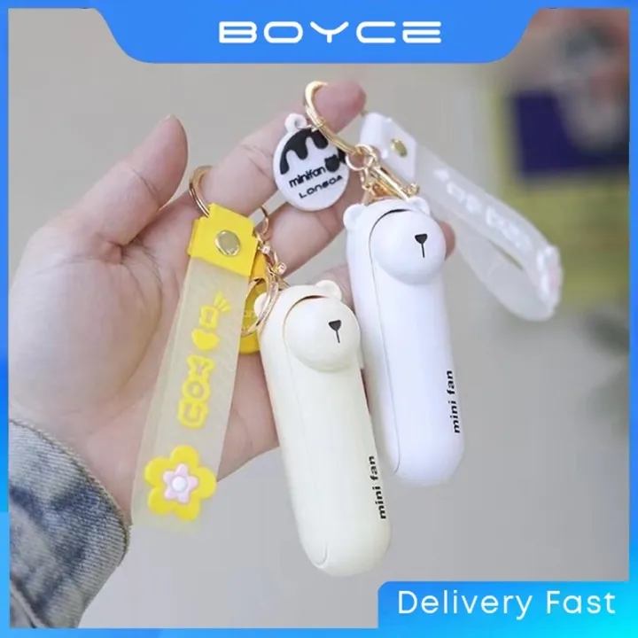 Boyce Mini Fan Rechargeable Portable Handheld Handheld USB Pocket