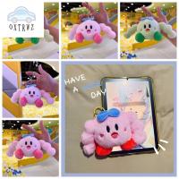 OXTRWZ กล้ามเนื้อเคอร์บี้ พวงกุญแจตุ๊กตากล้ามเนื้อเคอร์บี้ ยัดไส้ ดาว kirby Muscle kirby plushies Doll จี้ห้อยกระเป๋า นุ่มนุ่มๆ พวงกุญแจยัดไส้เคอร์บี้กล้ามเนื้อ ของขวัญวันหยุดพักผ่อน