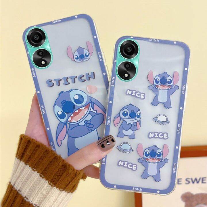 เคสโทรศัพท์-oppo-a18-a38-a58-a78-4g-5g-a78nfc-2023ใหม่การ์ตูนน่ารักแฟชั่นเคสนิ่มโปร่งใสกันกระแทกฝาครอบ-oppoa78