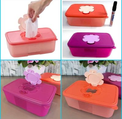 Tupperware กล่อง Tissue  box